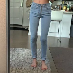 Levi’s high rise skinny